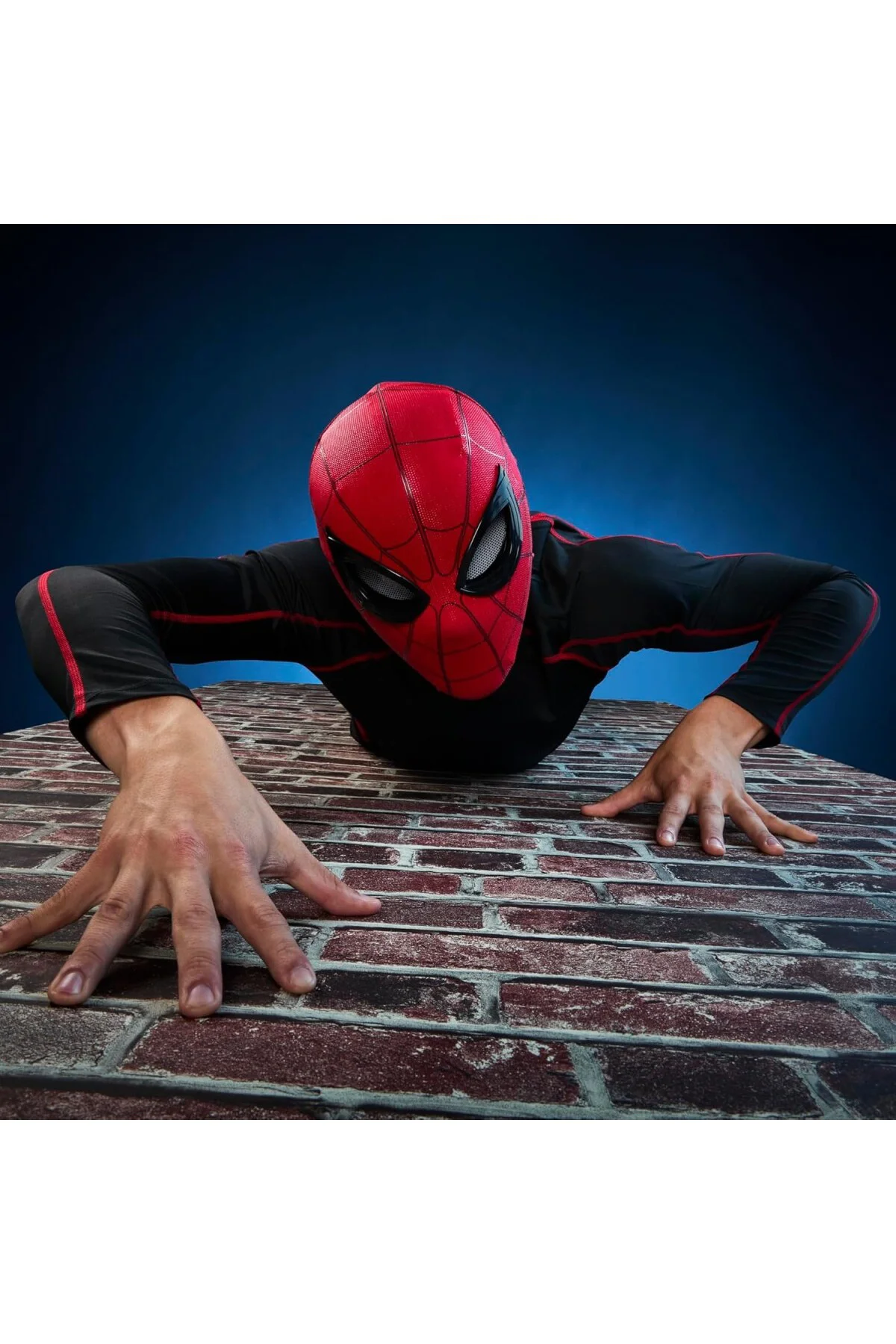 Marvel Legends Serisi Homecoming Elektronik Etkileyici Maske, Yetişkinler için Premium E