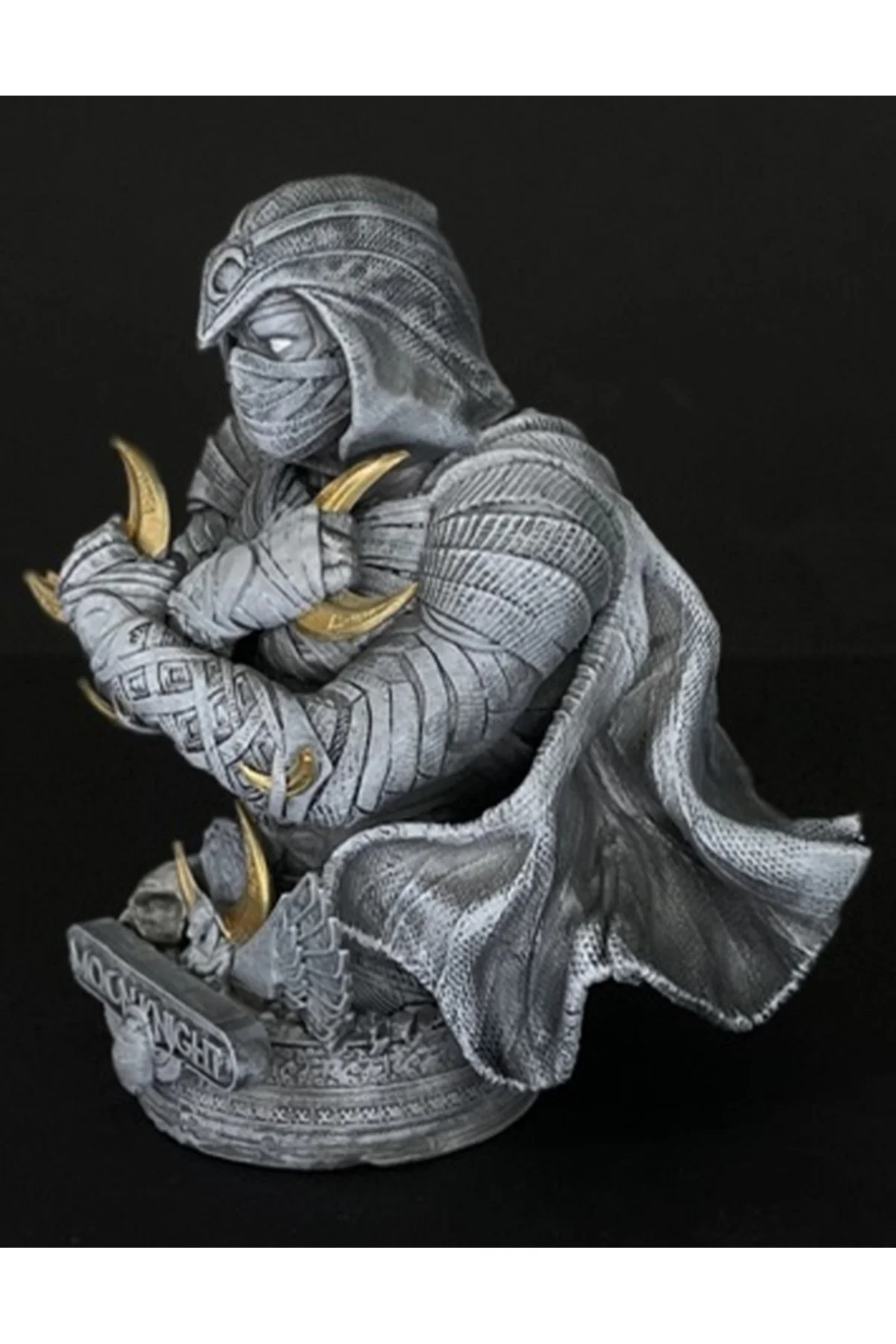 Marvel Moon Knight Figür Marc Spector Moon Knight Figür Büyük Boy 25CM