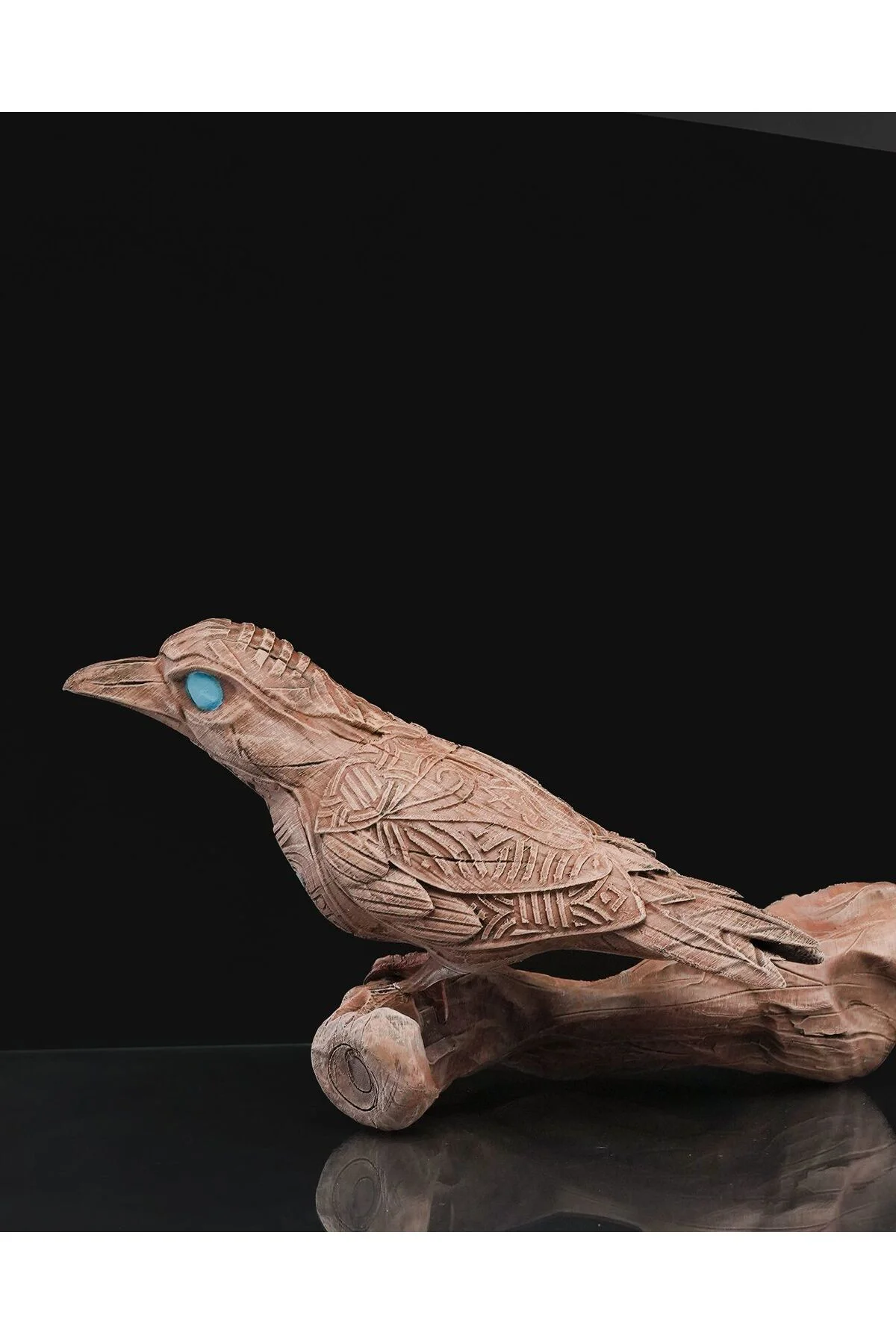 Marvel Odin Thor Hugin Munin İskandinav Dekoratif Munin Figür Büyük Boy