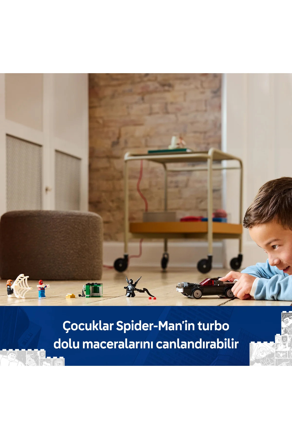 Lego ® Marvel Örümcek Adam, Venom Arabasına Karşı 76309 - 7+ Çocuklar