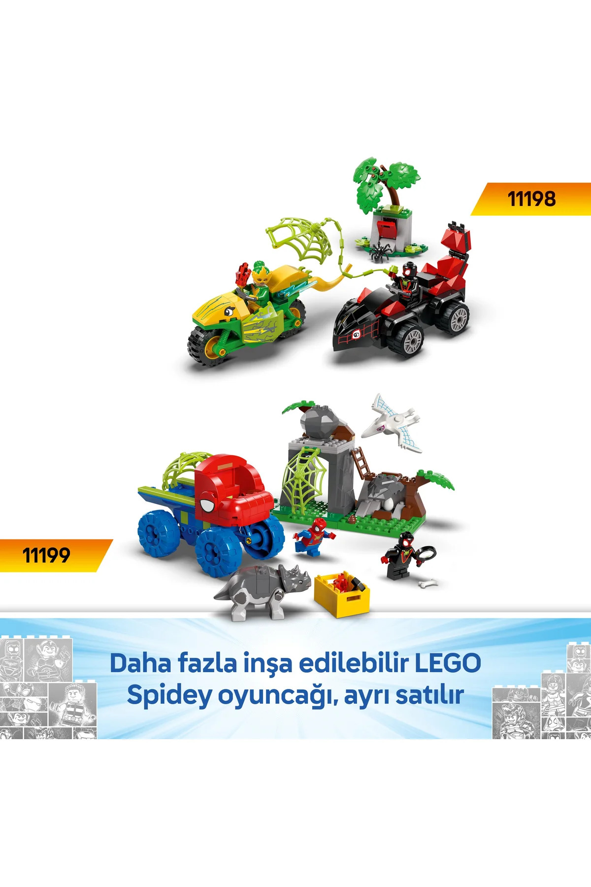 Lego ® Marvel Spidey Ağaç Ev'de Spidey Ve Gabby'nin Raptor Savaşı 1120