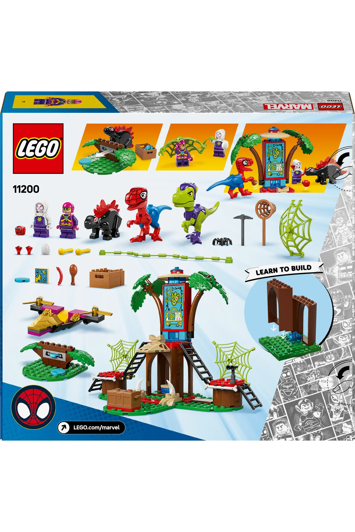 Lego ® Marvel Spidey Ağaç Ev'de Spidey Ve Gabby'nin Raptor Savaşı 1120