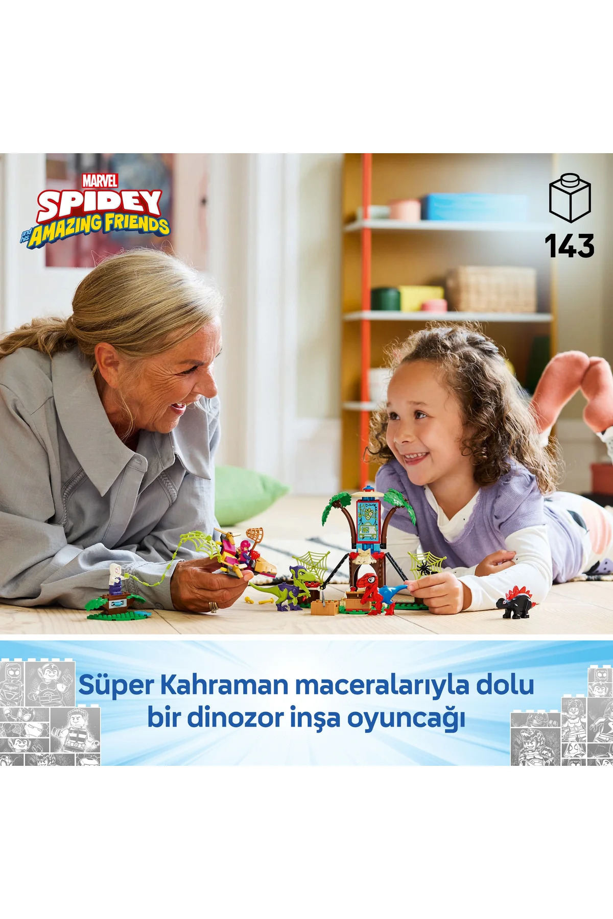 Lego ® Marvel Spidey Ağaç Ev'de Spidey Ve Gabby'nin Raptor Savaşı 1120