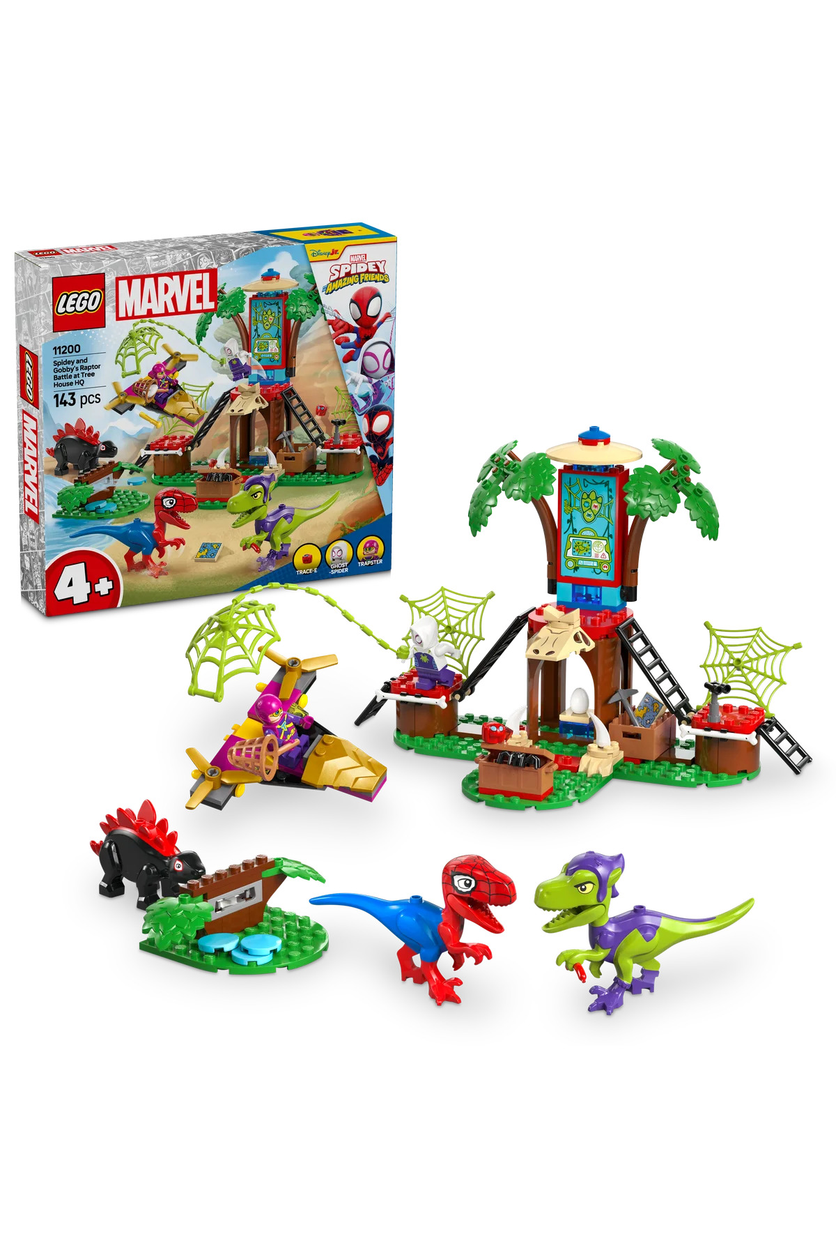 Lego ® Marvel Spidey Ağaç Ev'de Spidey Ve Gabby'nin Raptor Savaşı 1120