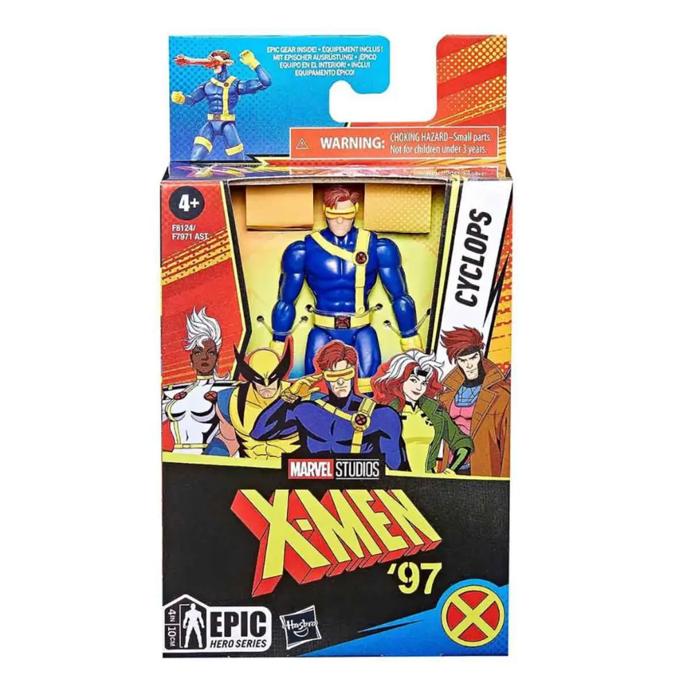 Marvel X Men 97 Epic Hero Serisi Figür 10 cm Cyclops F7971-F8124