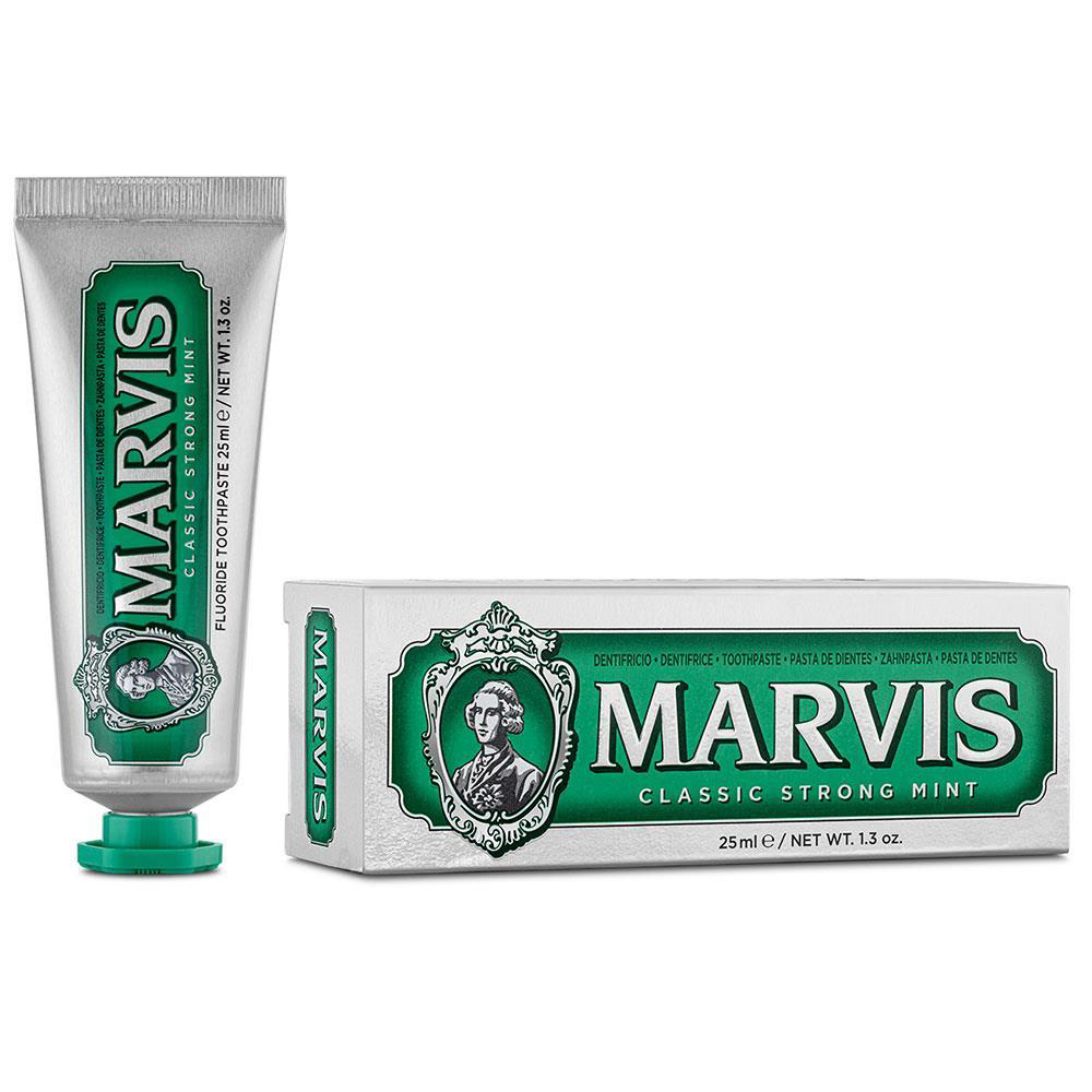 Marvis Classic Strong Mint Diş Macunu 25 ml Yeşil