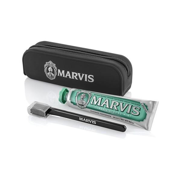 Marvis Klasik Ekstra Nane Diş Macunu 85ml+Orta Sert Diş Fırçası S Marvis Klasik Ekstra Nane Diş Macunu 85ml+Orta Sert Diş Fırçası S