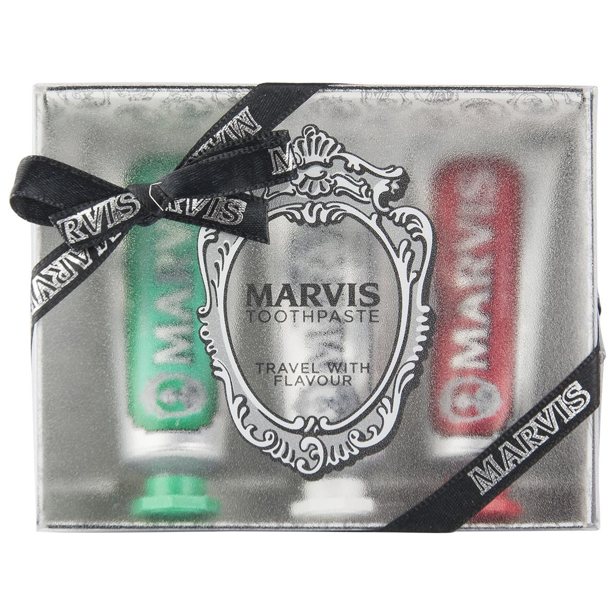 Marvis Seyahat Seti 3lü Diş Macunu 25 ml Hediye Kutusu Marvis Seyahat Seti 3lü Diş Macunu 25 ml Hediye Kutusu