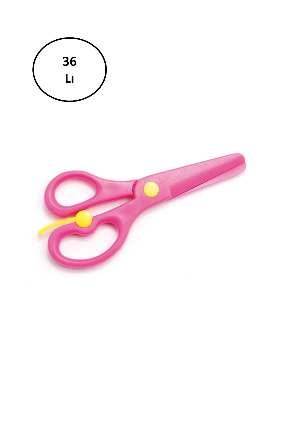 Just Cheap Store Mas 698 Plastik Çocuk Makasi 36'Li