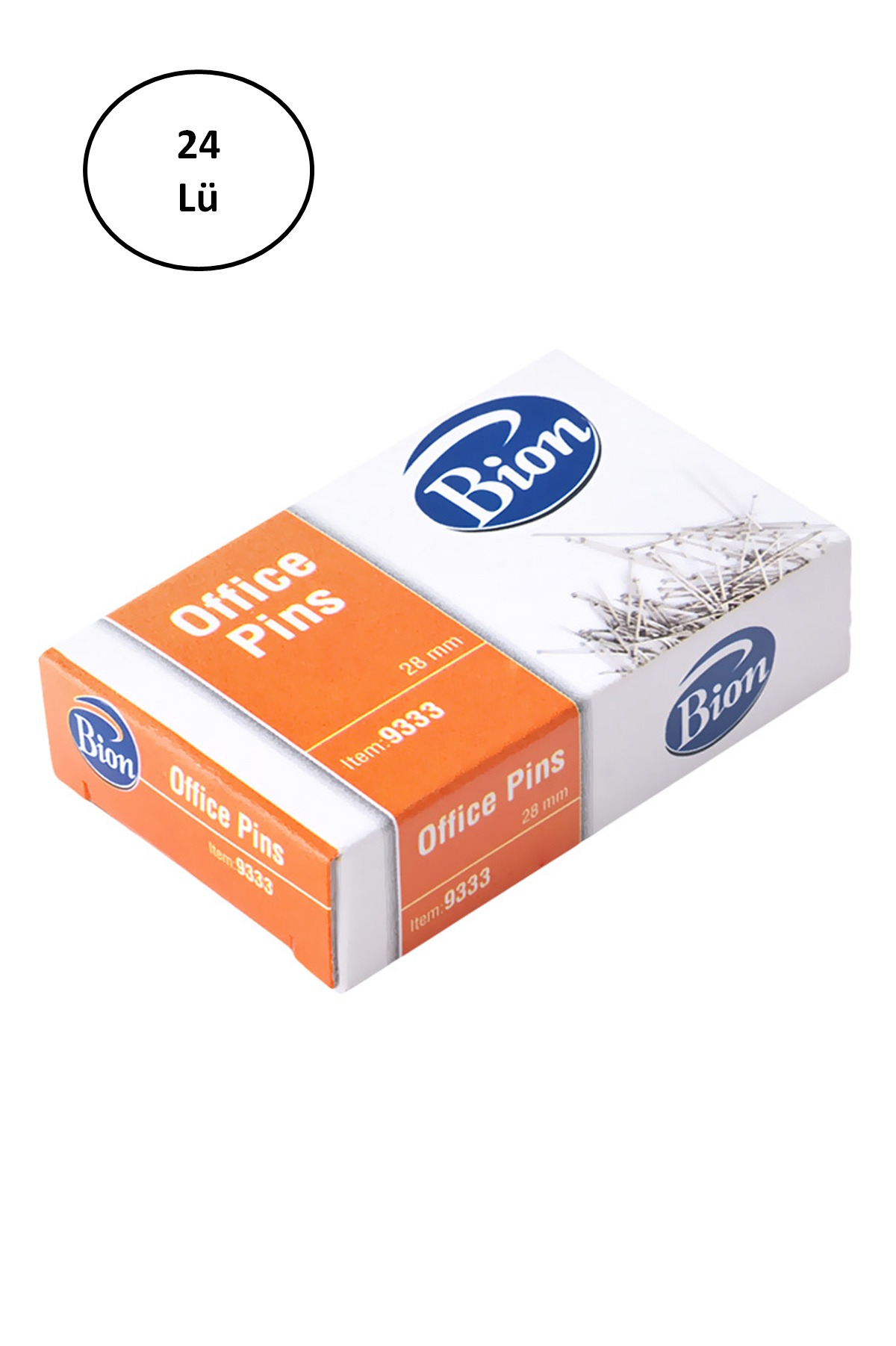 Just Cheap Store Mas 9333 Toplu İğne 28 Mm 50 Gram 24'Lü