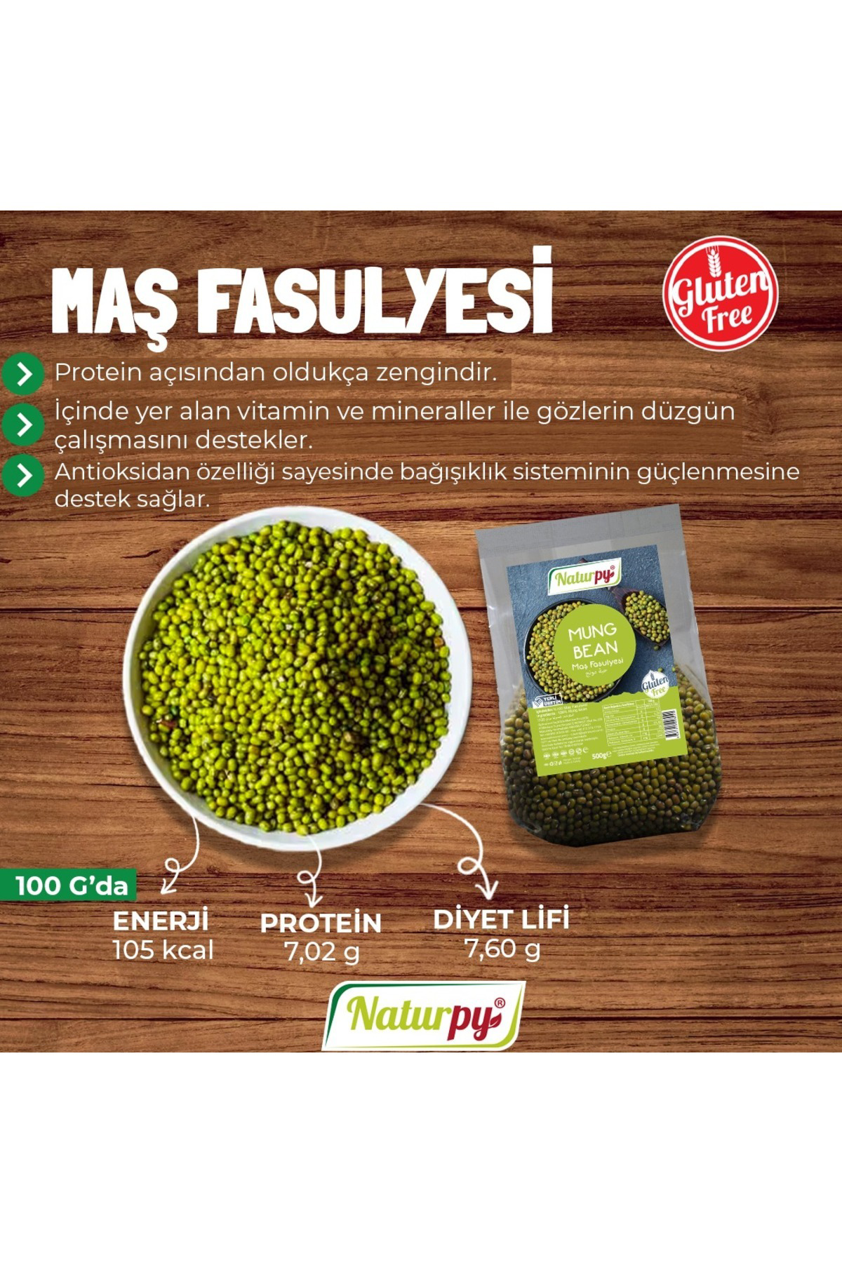 Maş Fasulyesi 500 G