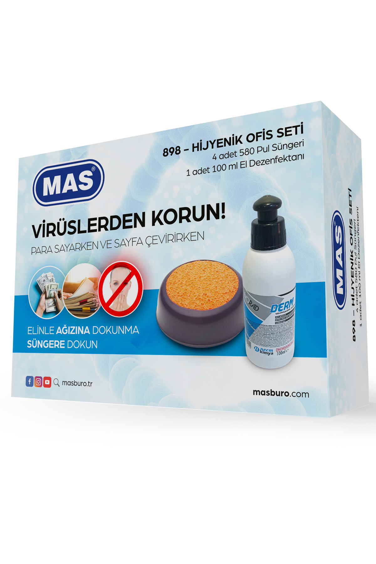 Just Cheap Store Mas Hijyenik Ofis Seti 898