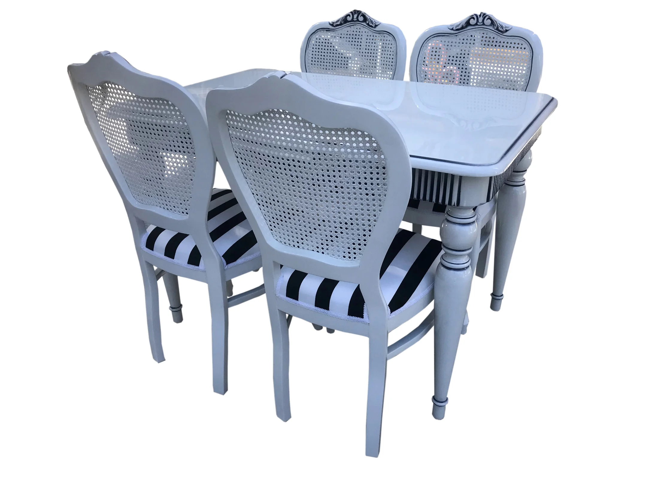 Masa 12467 FİTİL Takım Model Açılr Tabla HASIRLI oyma Sandaly Asl