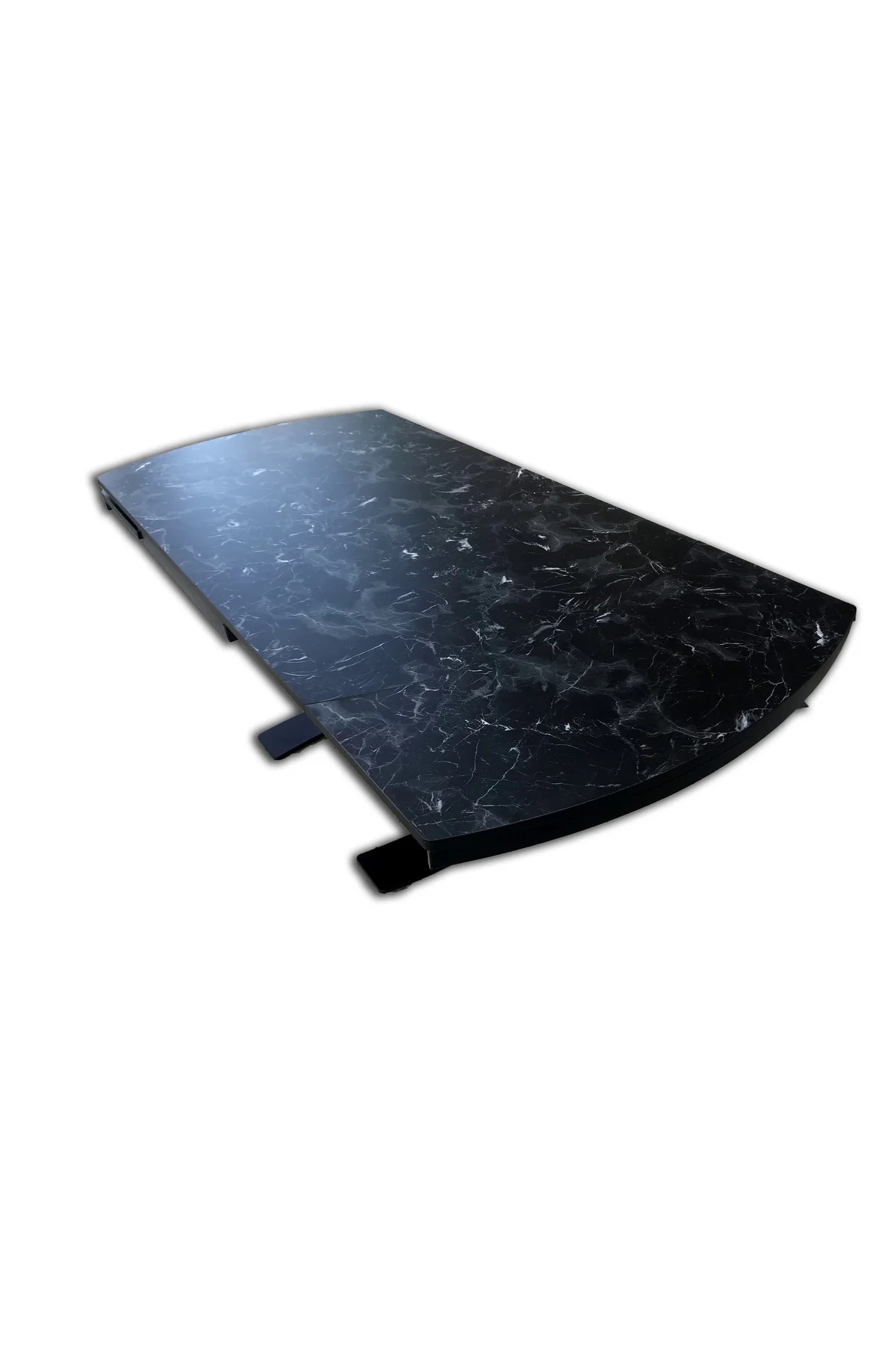 Masa 12627 X AYAK Model0 Metal Siyah Fırın Kelebek Yan Açıl Siyah mermer Tabla - Görsel 3