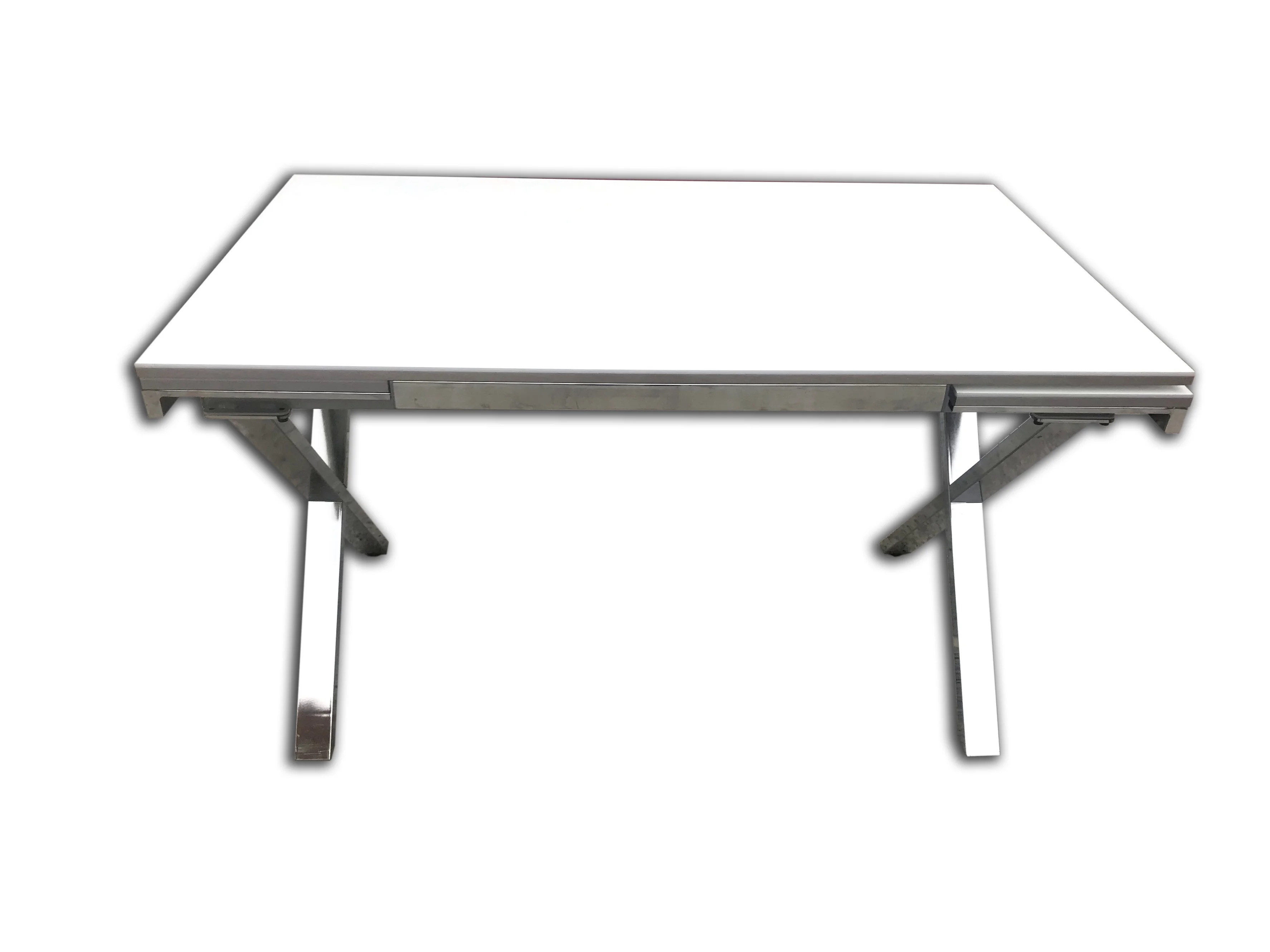 Masa 12633 X AYAK Metal Nikelaj Dikdörtgen Kelebek Yan Açılır Glo Masa 12633 X AYAK Metal Nikelaj Dikdörtgen Kelebek Yan Açılır Glo