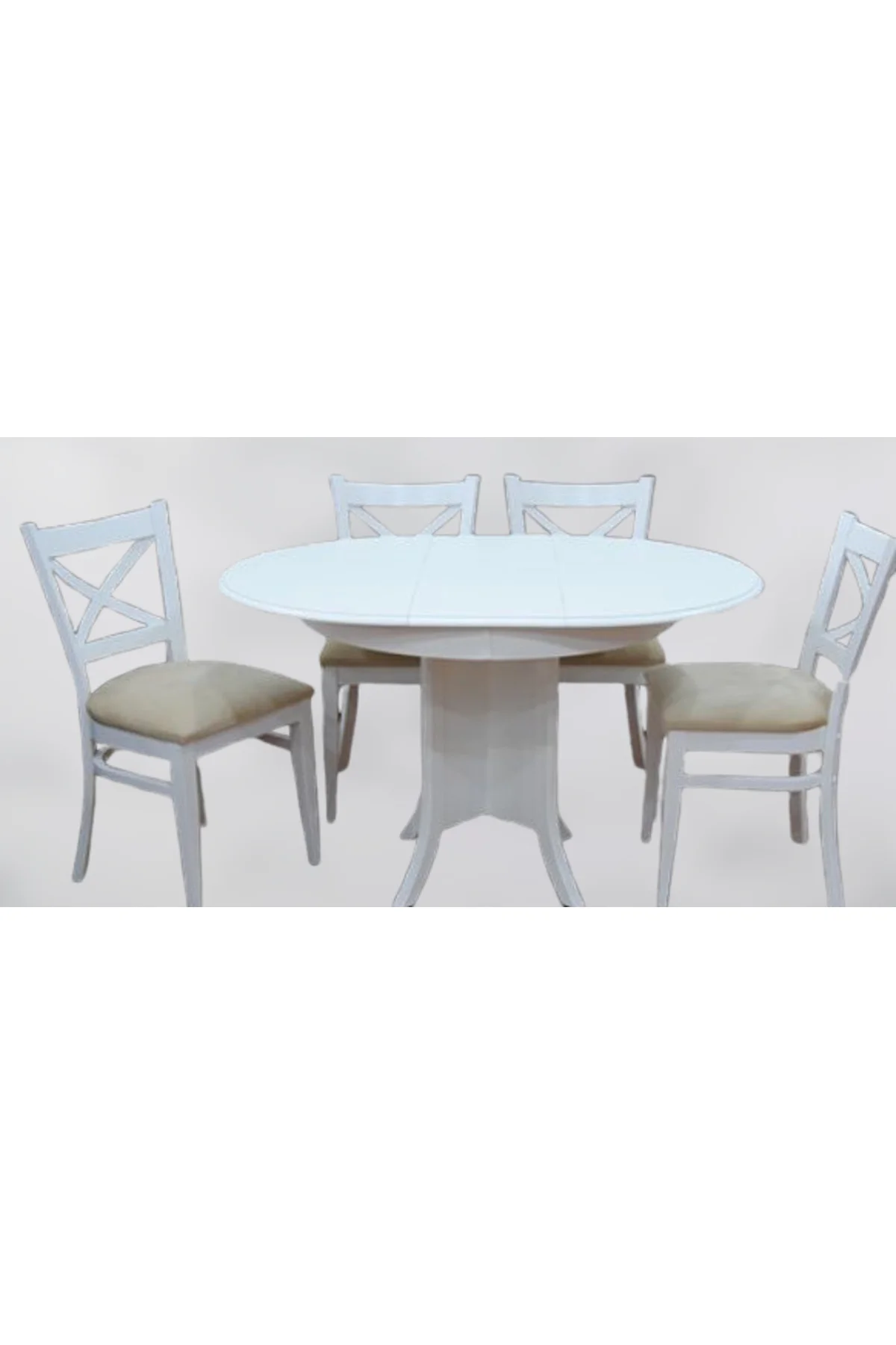 Masa 12896 KUTU BABA AYAK Model TK Kayın çapraz sandalye Açılı masa Parlak beyaz Masa 12896 KUTU BABA AYAK Model TK Kayın çapraz sandalye Açılı masa Parlak beyaz