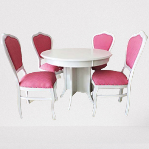 Masa 13568 KUTU BABA ayak Klasik Sandalye tk Kayın Aslan Ayak Par