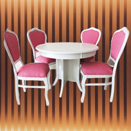 Masa 13568 KUTU BABA ayak Klasik Sandalye tk Kayın Aslan Ayak Par