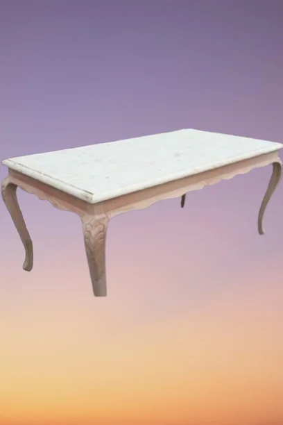 Masa 13596 LÜKENS ASLAN Ayak Oymalı sabit Model ladin Tabla HAM K