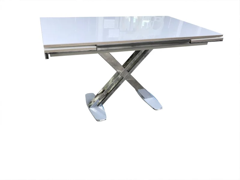 Masa 13918 X AYAK Model Metal Nikelaj Dikdörtgen Kelebek Yan Açıl Masa 13918 X AYAK Model Metal Nikelaj Dikdörtgen Kelebek Yan Açıl