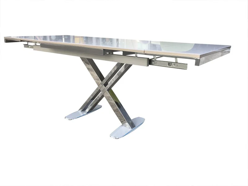 Masa 13918 X AYAK Model Metal Nikelaj Dikdörtgen Kelebek Yan Açıl Masa 13918 X AYAK Model Metal Nikelaj Dikdörtgen Kelebek Yan Açıl