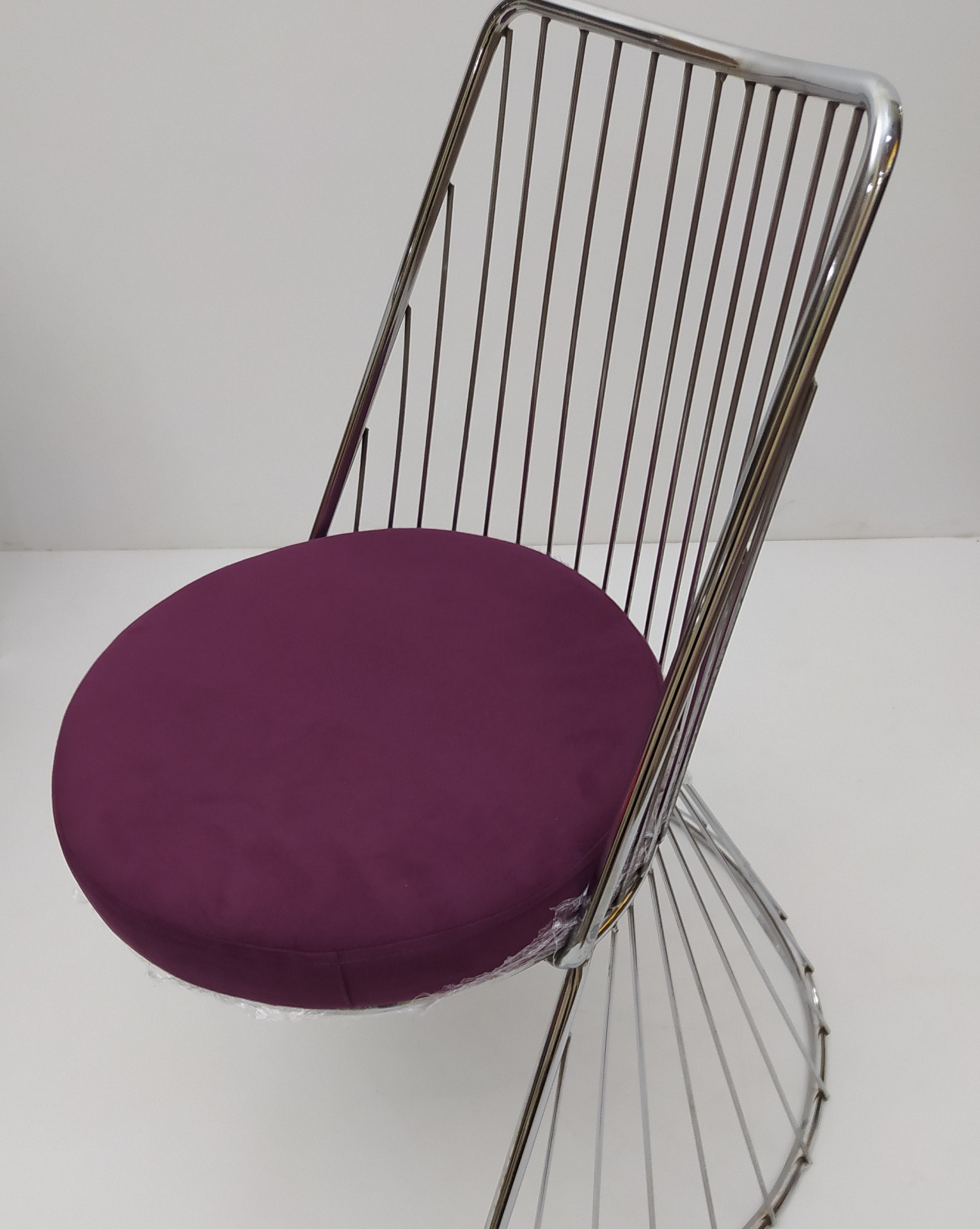 Masa 14153 TEL Sandalye Tk Metal Nikelaj Ayak Japon Temper Kırılm