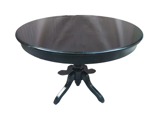 Masa 14563 Baba ıhlamur ayak Kayın Kaplama MDF Tabla Natüre Siyah