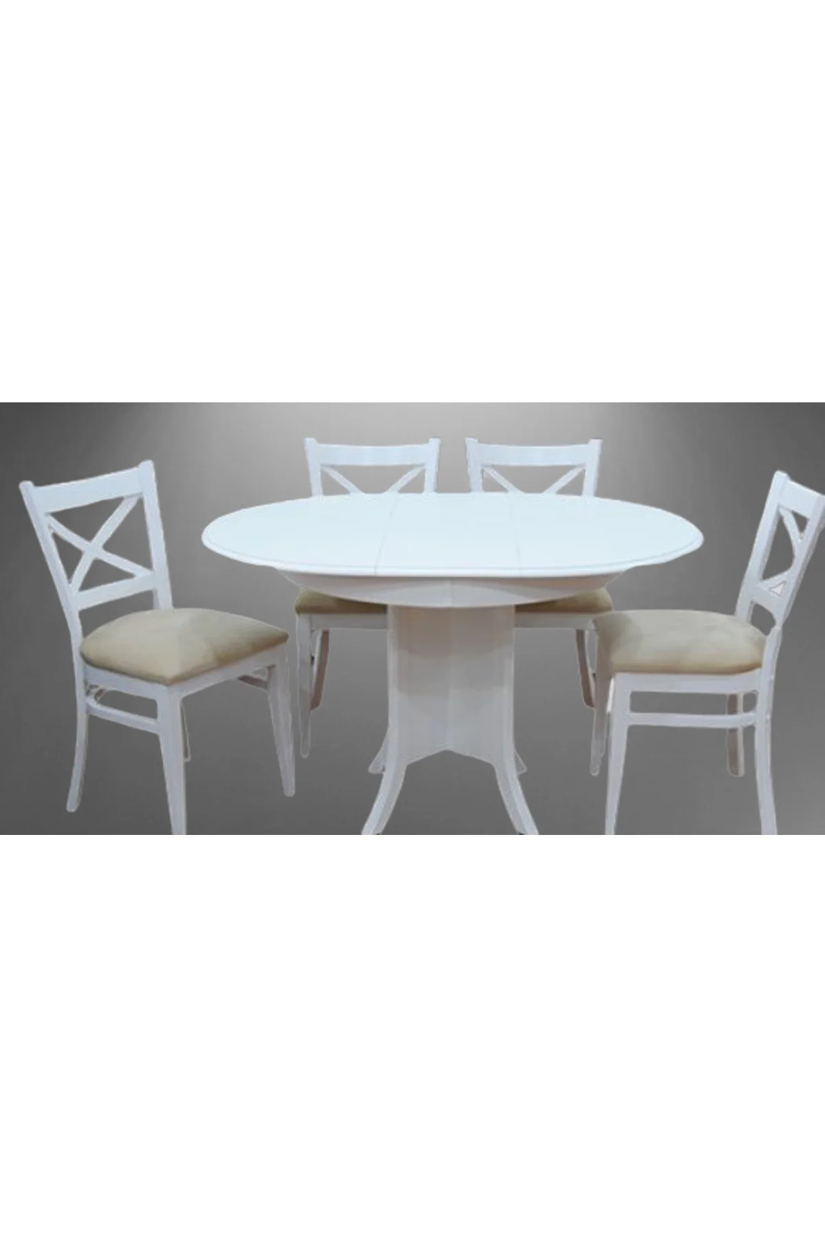 Masa 17760 KUTU BABA AYAK Model Tk Kayın çapraz sandaly Açıl masa beyaz El yapım Masa 17760 KUTU BABA AYAK Model Tk Kayın çapraz sandaly Açıl masa beyaz El yapım