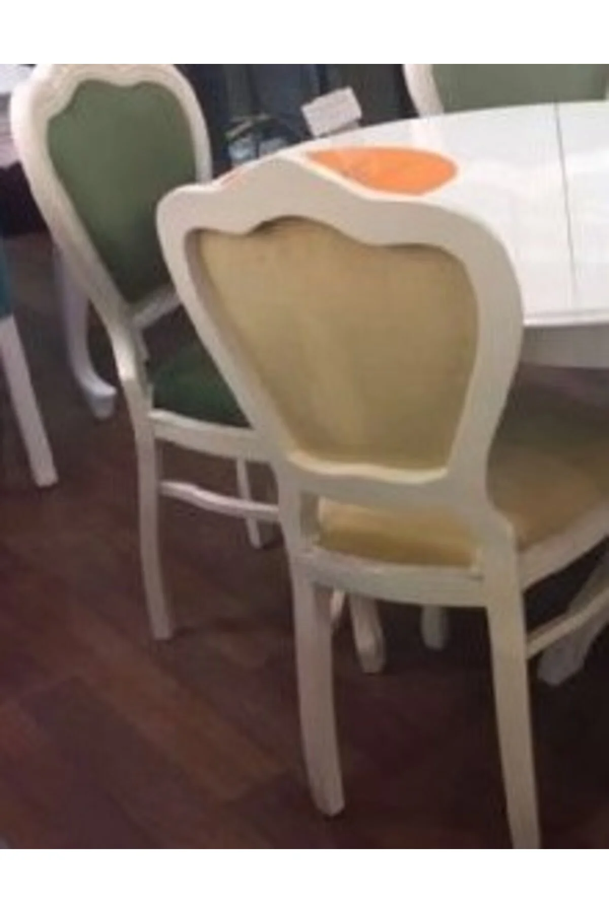 Masa 17761 BABA AYAK Klasik Model Tk Ihlamur Ağaç Parlak Beyaz Aslan ayak sandaly Masa 17761 BABA AYAK Klasik Model Tk Ihlamur Ağaç Parlak Beyaz Aslan ayak sandaly - Görsel 3