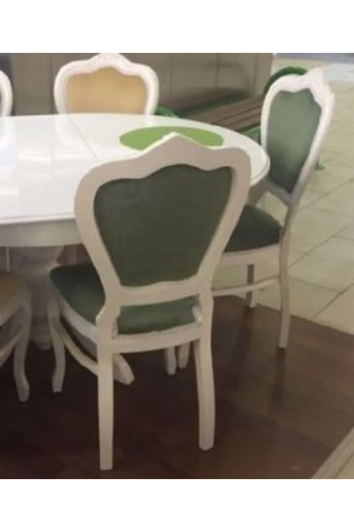 Masa 17761 BABA AYAK Klasik Model Tk Ihlamur Ağaç Parlak Beyaz Aslan ayak sandaly Masa 17761 BABA AYAK Klasik Model Tk Ihlamur Ağaç Parlak Beyaz Aslan ayak sandaly - Görsel 2