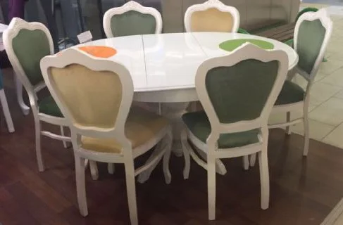 Masa 17761 BABA AYAK Klasik Model Tk Ihlamur Ağaç Parlak Beyaz As Masa 17761 BABA AYAK Klasik Model Tk Ihlamur Ağaç Parlak Beyaz As