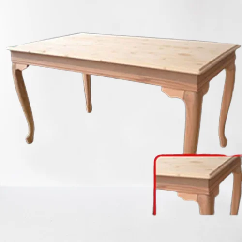 Masa 17771 Avangart Klasik Kayın Aslan ayak Ladin Panel Tabla HAM Masa 17771 Avangart Klasik Kayın Aslan ayak Ladin Panel Tabla HAM