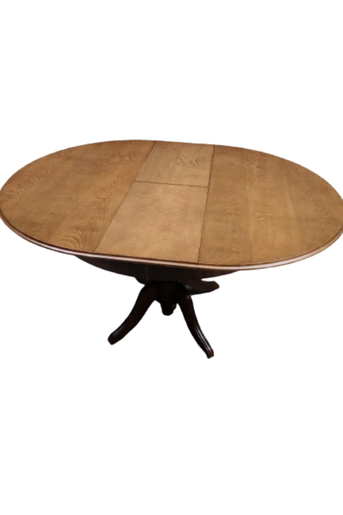 Masa Baba 19329 ST Klasik Model Kayın MDF Tabla Ihlamur Ayak Ceviz Boya Açılı - Görsel 6