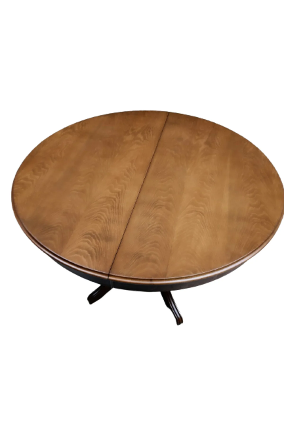 Masa Baba 19329 ST Klasik Model Kayın MDF Tabla Ihlamur Ayak Ceviz Boya Açılı - Görsel 7