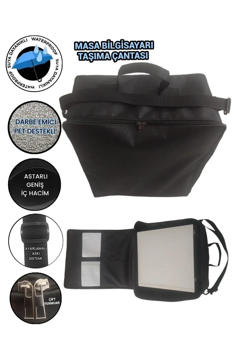 Masa Bilgisayarı Kasa Taşıma Çantası