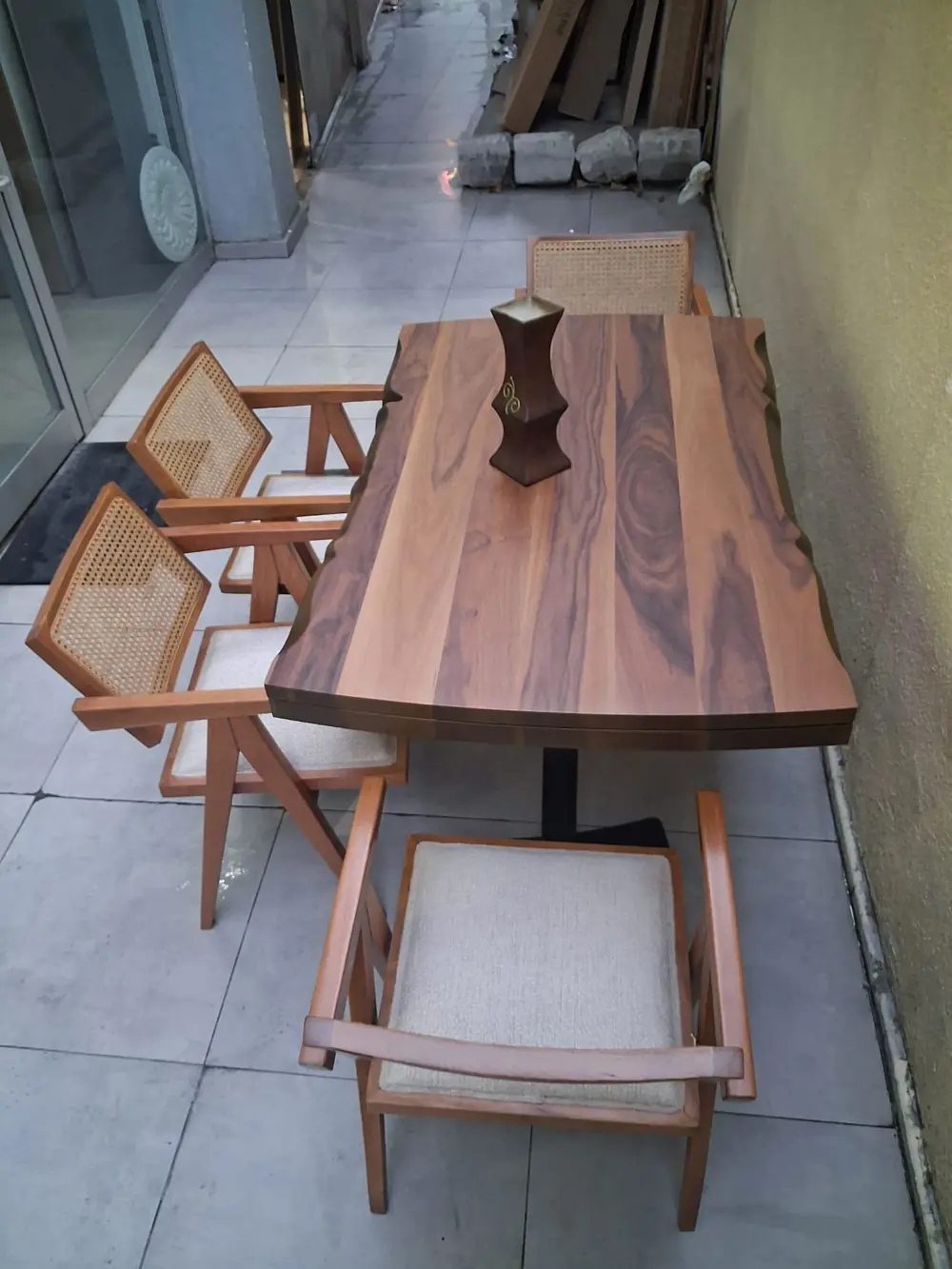 Masa Kütük 90545 V Ayak Açılır Ahşap Boyalı Adet Sandalye Takım Masa Kütük 90545 V Ayak Açılır Ahşap Boyalı Adet Sandalye Takım
