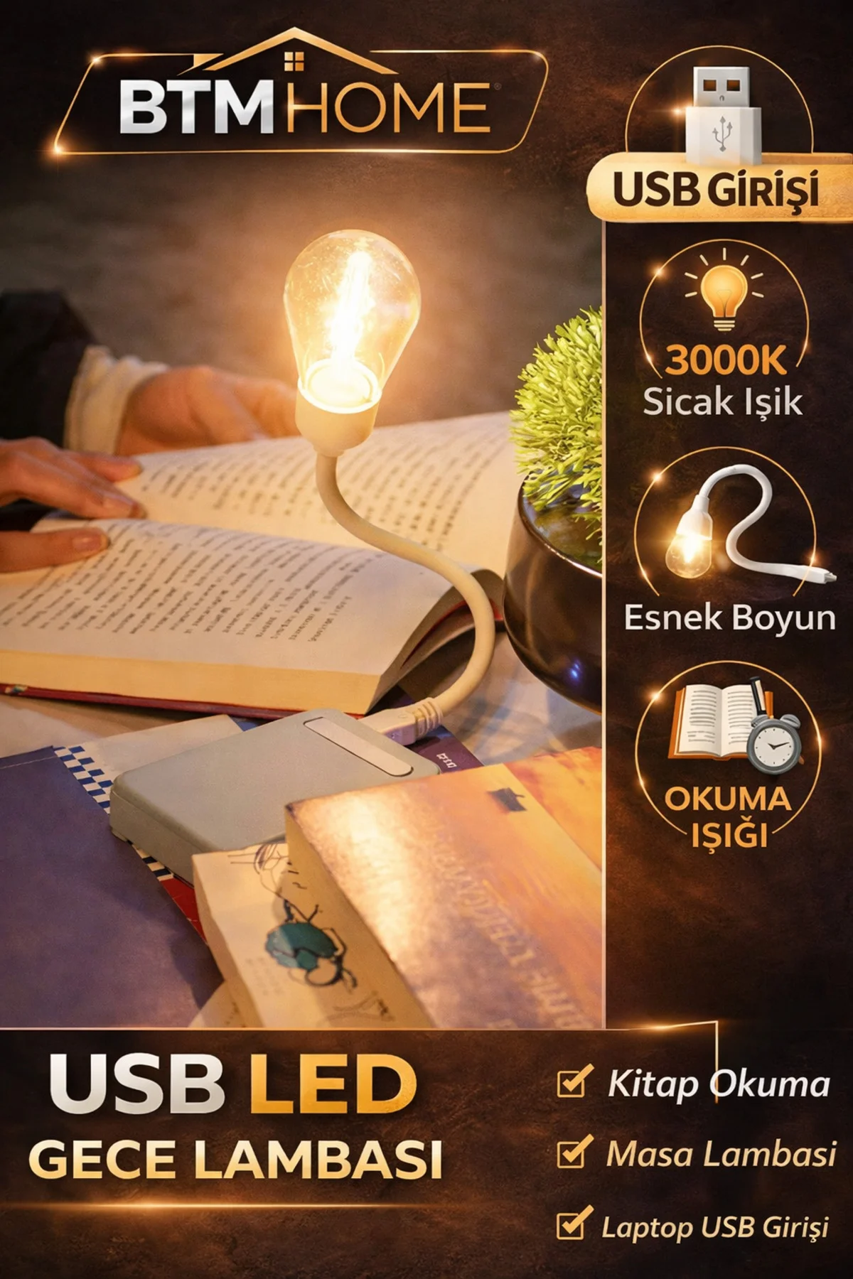 Masa Lambası Esnek Okuma Işığı Gece Lambası Taşınabilir Laptop Po Masa Lambası Esnek Okuma Işığı Gece Lambası Taşınabilir Laptop Po