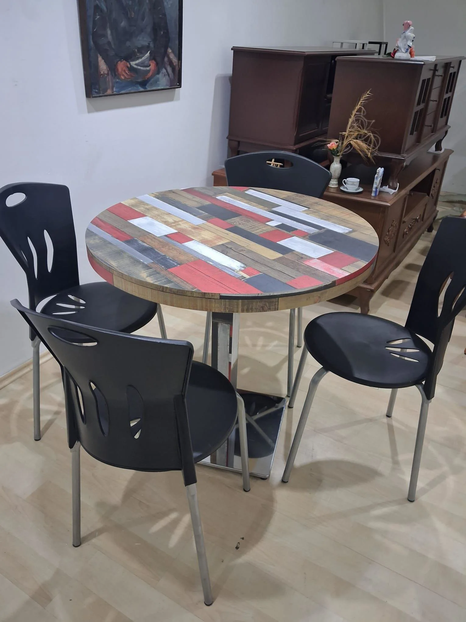 Masa Laminant 90688 Model Krom Tek Ayak Ad Plastik Sandalye Tabla Masa Laminant 90688 Model Krom Tek Ayak Ad Plastik Sandalye Tabla