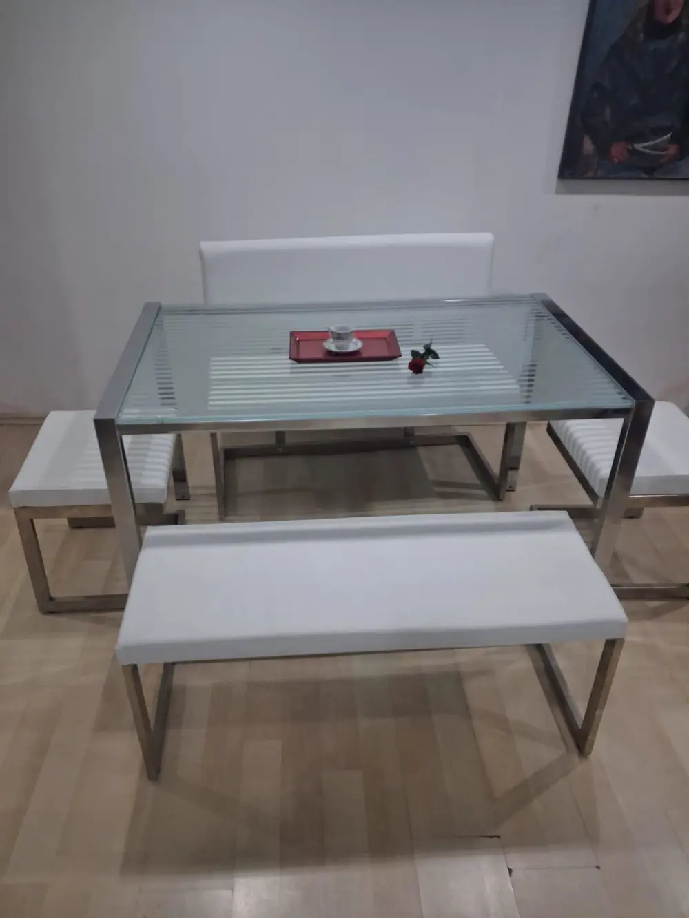 Masa-LOCA BANK tk 17347 Model Metal Nikelaj Suni deri Kırılmaz Te Masa-LOCA BANK tk 17347 Model Metal Nikelaj Suni deri Kırılmaz Te