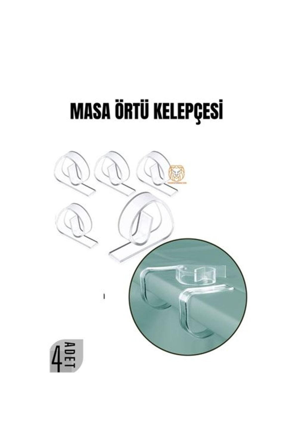 Modacar Masa Örtüsü Kelepçesi Örtü Mandalı