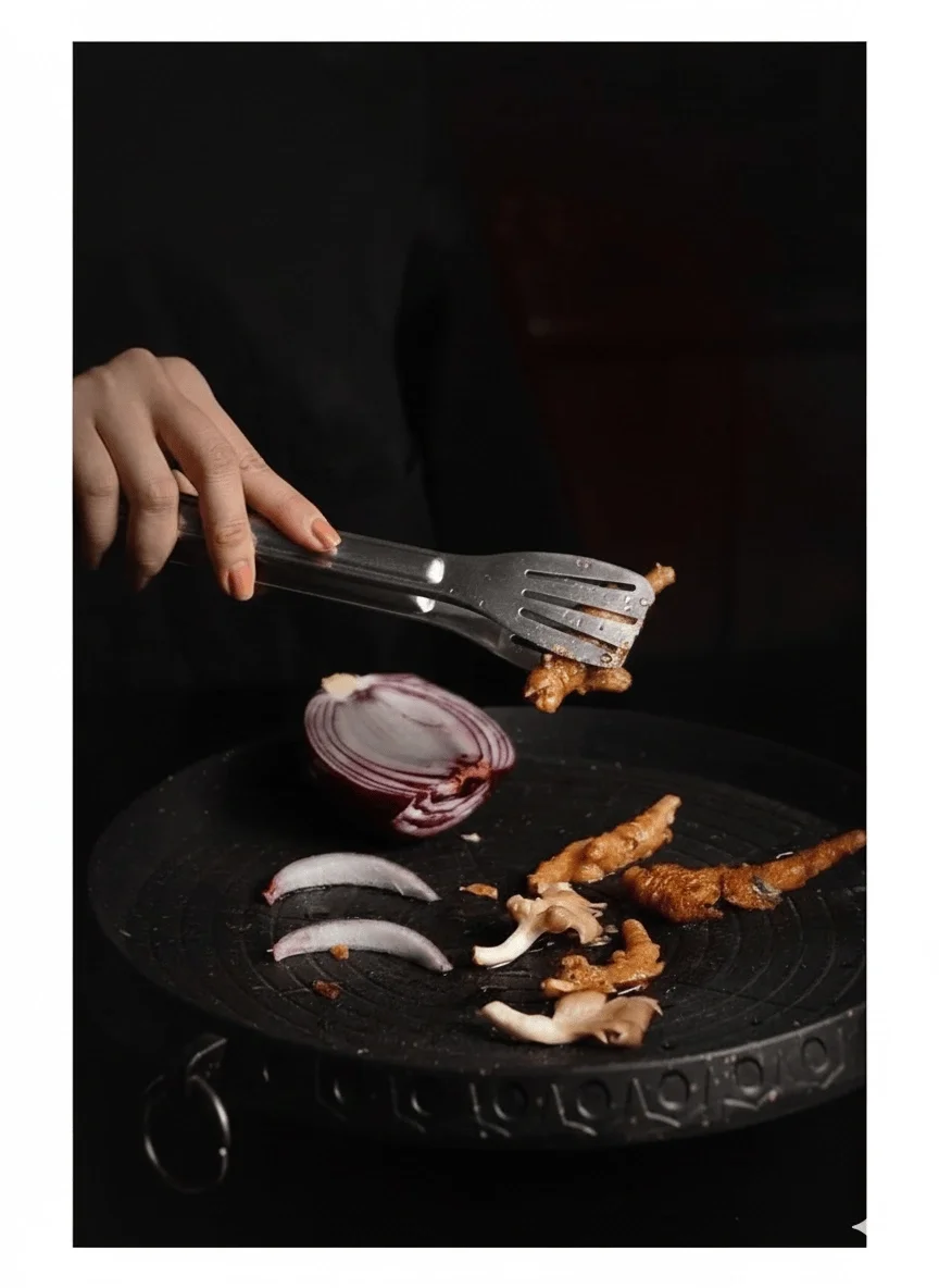 Maşa Paslanmaz Barbekü Maşası - 25 Cm Mutfak Ekmek Maşası Maşa Paslanmaz Barbekü Maşası - 25 Cm Mutfak Ekmek Maşası