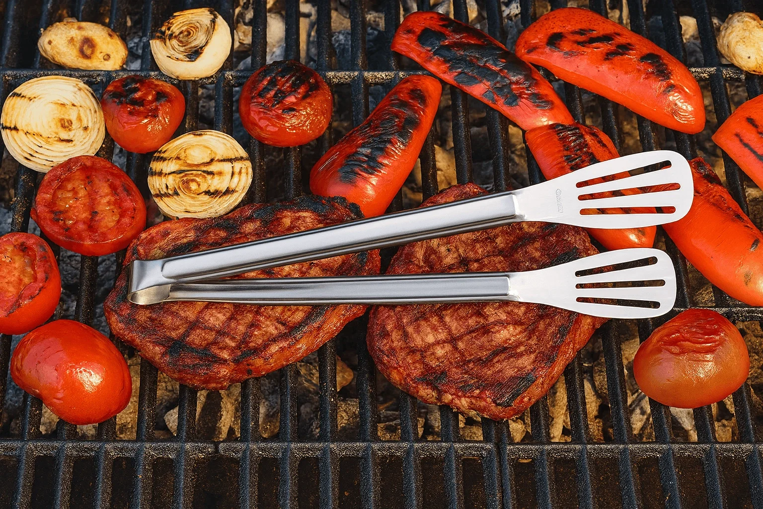 Maşa Paslanmaz Barbekü Maşası - 25 Cm Mutfak Ekmek Maşası Maşa Paslanmaz Barbekü Maşası - 25 Cm Mutfak Ekmek Maşası