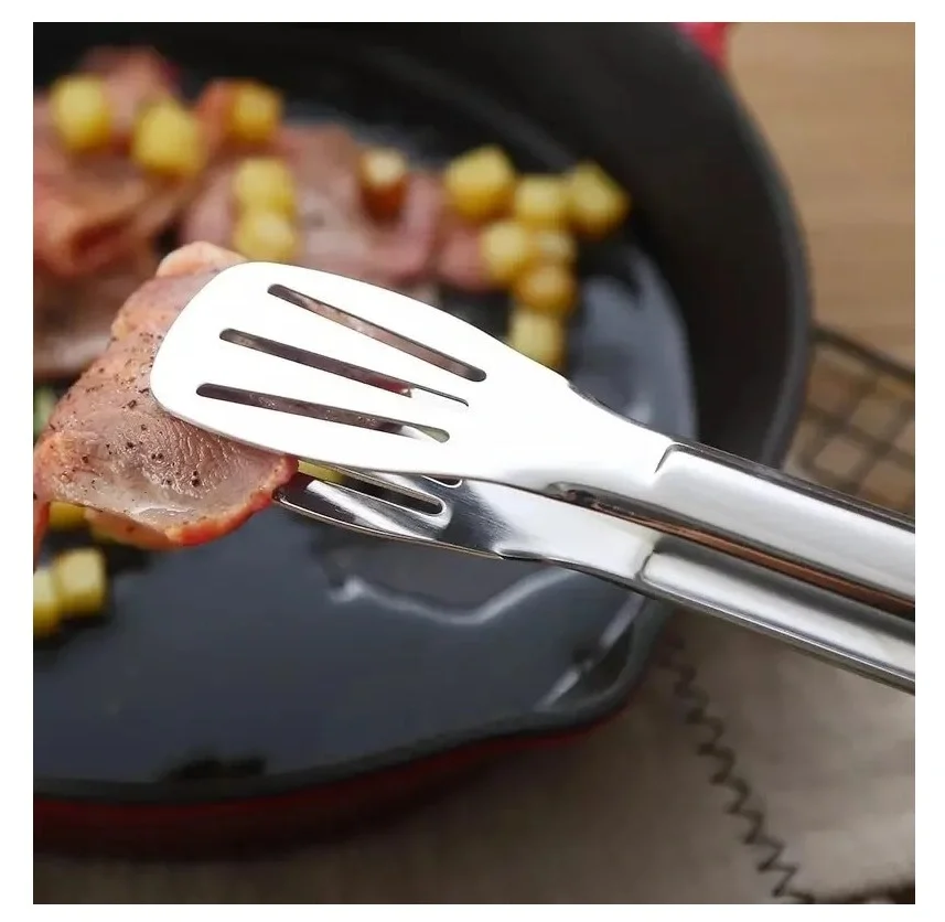 Maşa Paslanmaz Barbekü Maşası - 25 Cm Mutfak Ekmek Maşası Maşa Paslanmaz Barbekü Maşası - 25 Cm Mutfak Ekmek Maşası