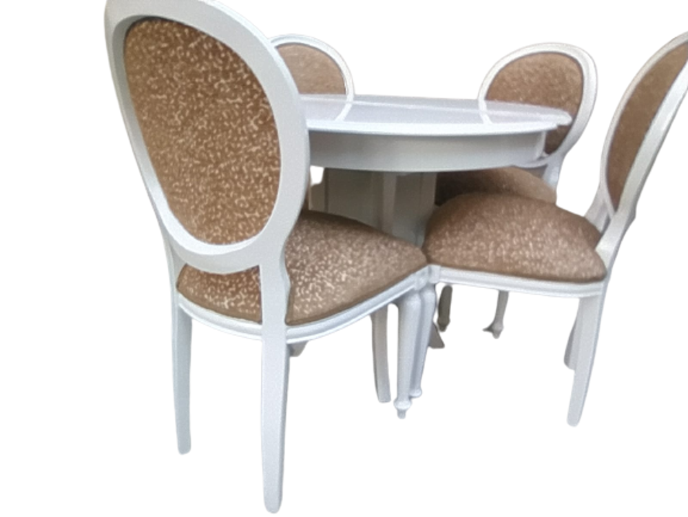 Masa Sandaly 18572 baba kutu Madalyon Model Parlak beyaz Açılır M Masa Sandaly 18572 baba kutu Madalyon Model Parlak beyaz Açılır M