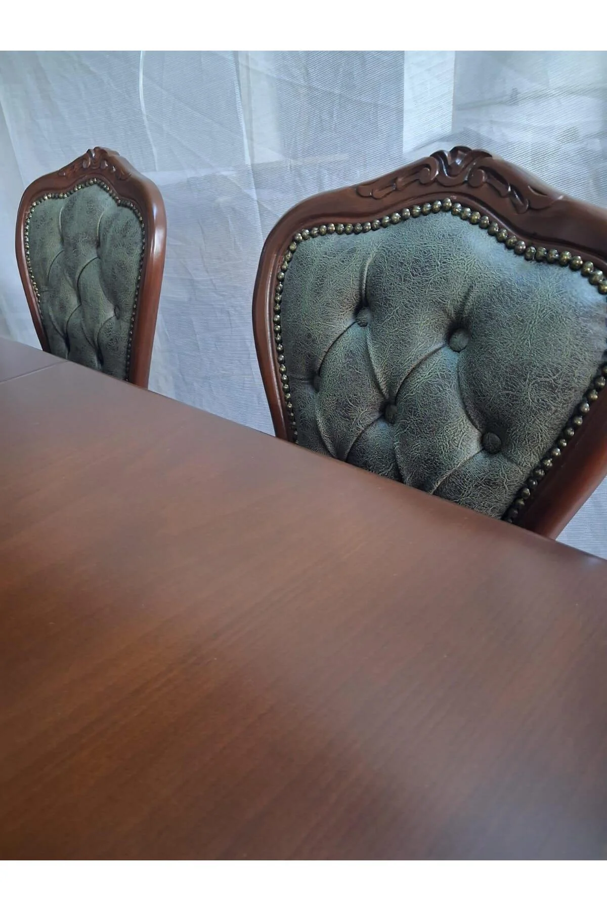 Masa Sandalye 90615 Klasik Model Kayın Aslan Ayak Oymalı Ceviz Orta Açılır Masa Masa Sandalye 90615 Klasik Model Kayın Aslan Ayak Oymalı Ceviz Orta Açılır Masa - Görsel 7
