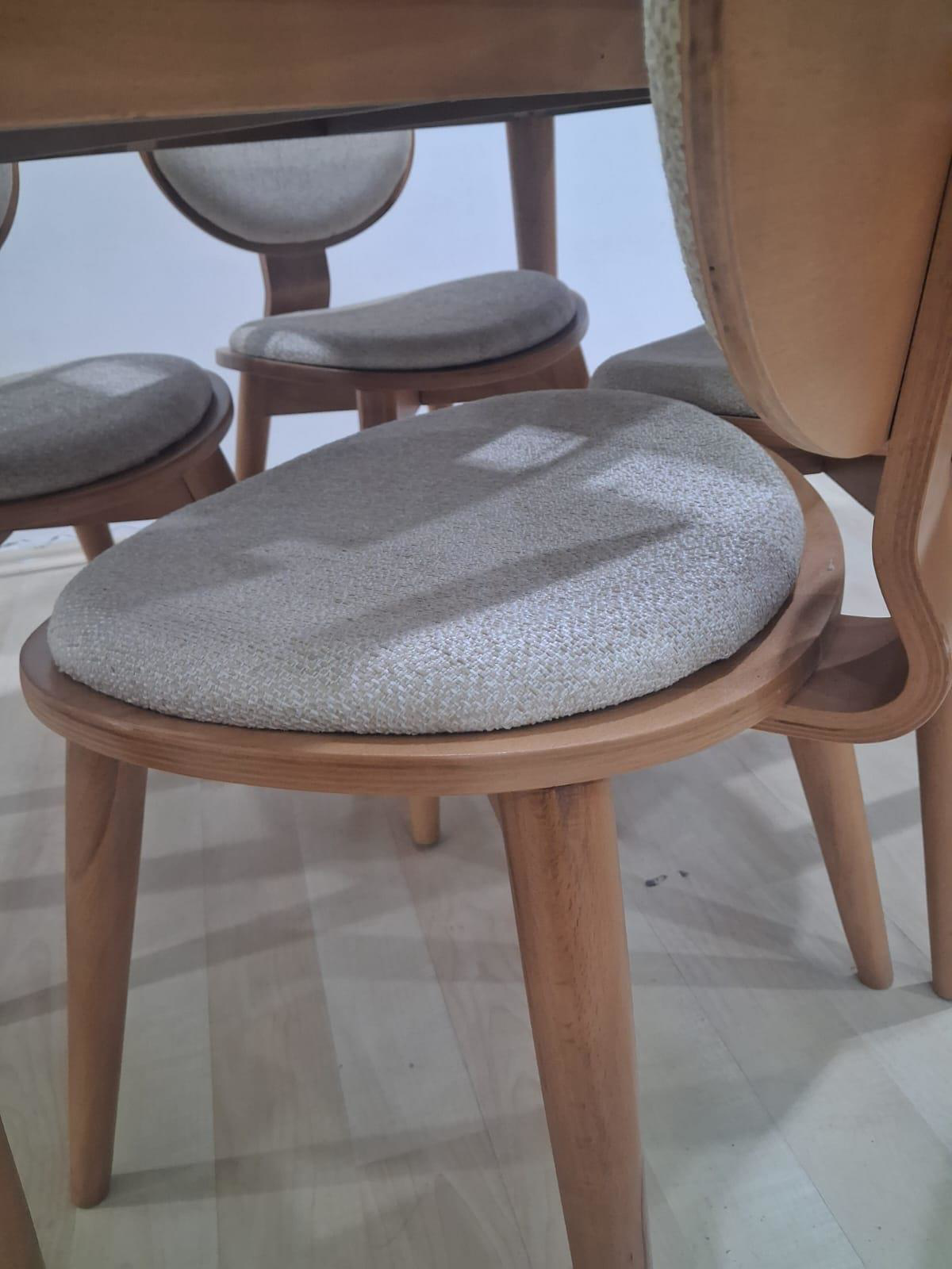 Masa Sandalye 90643 Retro Ayak Model Kayın Retro Açılır Parlak Aç