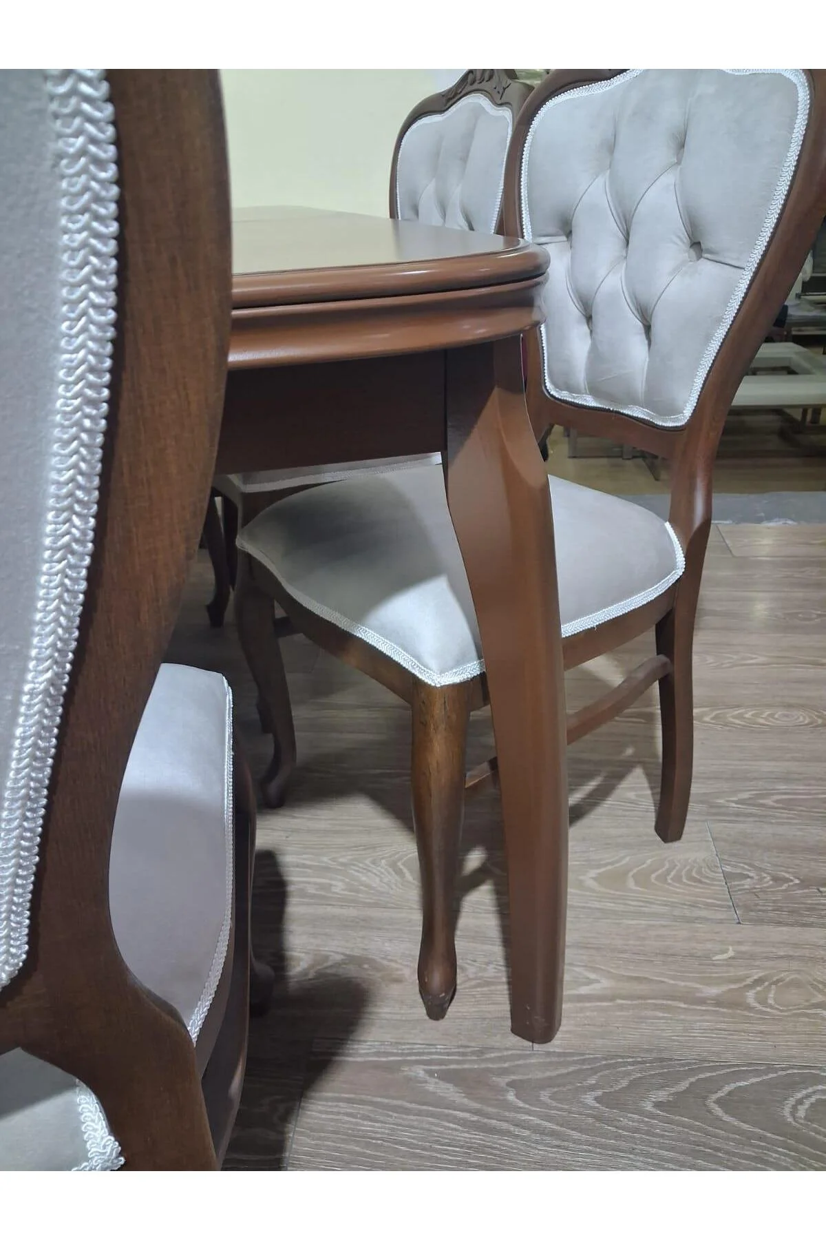 Masa Sandalye 90646 Muz Model Retro Kayın Muz Açılır Parlak Ceviz Klasik Sandalye Masa Sandalye 90646 Muz Model Retro Kayın Muz Açılır Parlak Ceviz Klasik Sandalye - Görsel 4