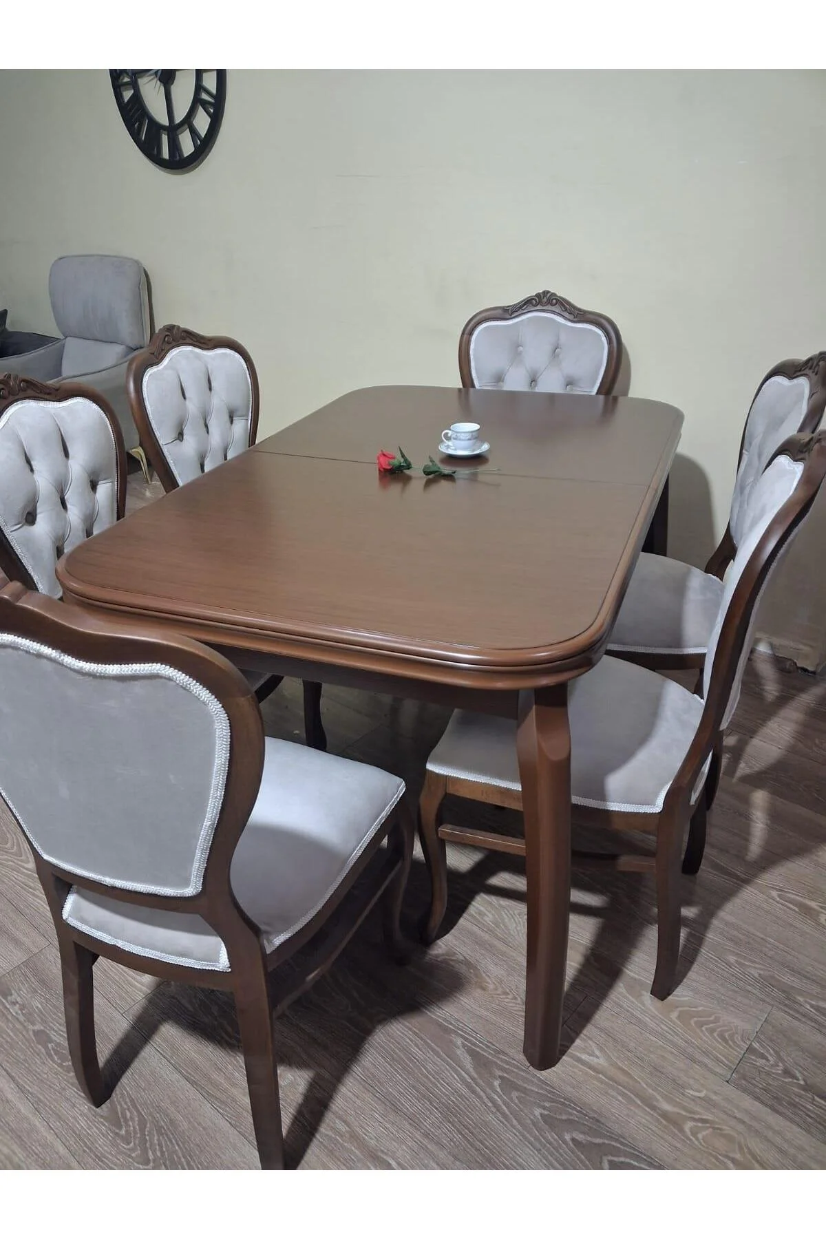 Masa Sandalye 90646 Muz Model Retro Kayın Muz Açılır Parlak Ceviz Klasik Sandalye Masa Sandalye 90646 Muz Model Retro Kayın Muz Açılır Parlak Ceviz Klasik Sandalye - Görsel 8