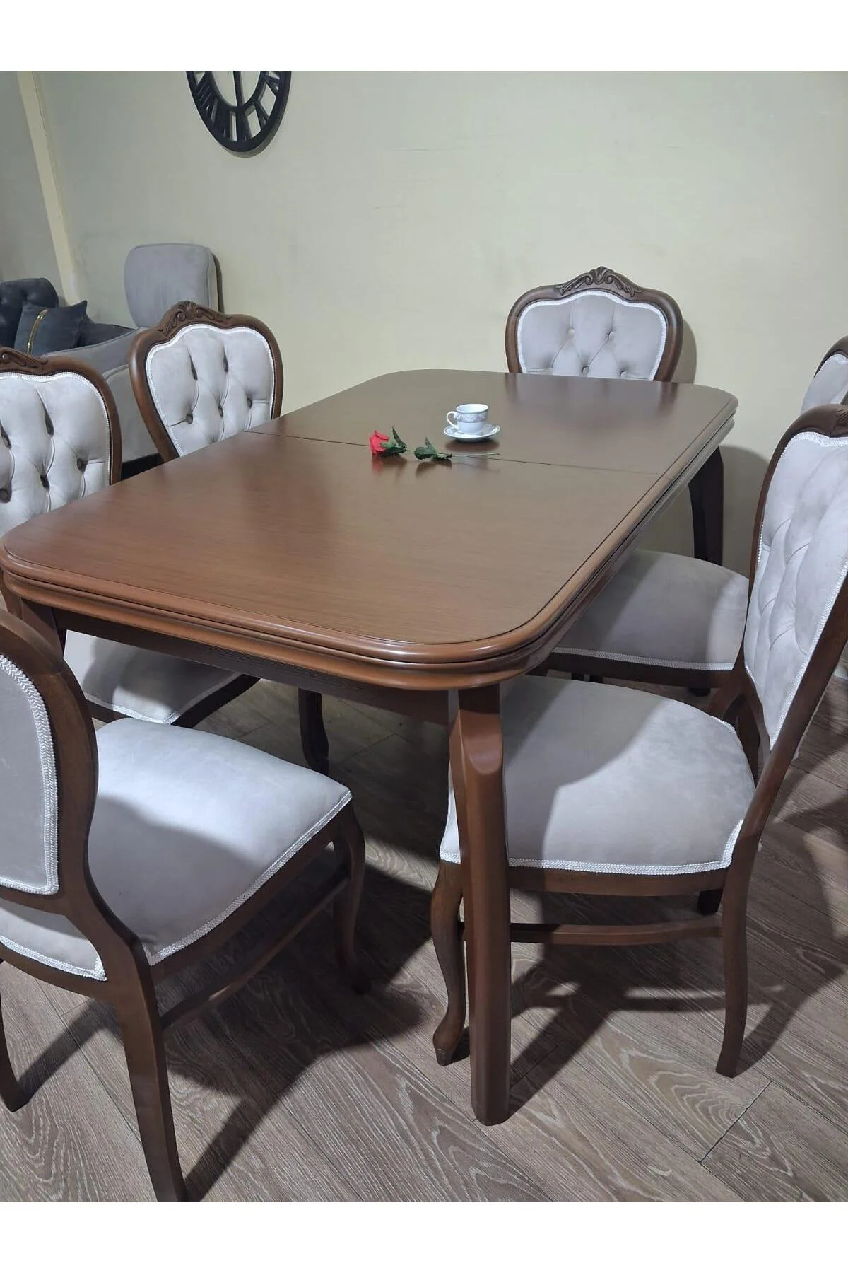 Masa Sandalye 90646 Muz Model Retro Kayın Muz Açılır Parlak Ceviz Klasik Sandalye Masa Sandalye 90646 Muz Model Retro Kayın Muz Açılır Parlak Ceviz Klasik Sandalye - Görsel 2