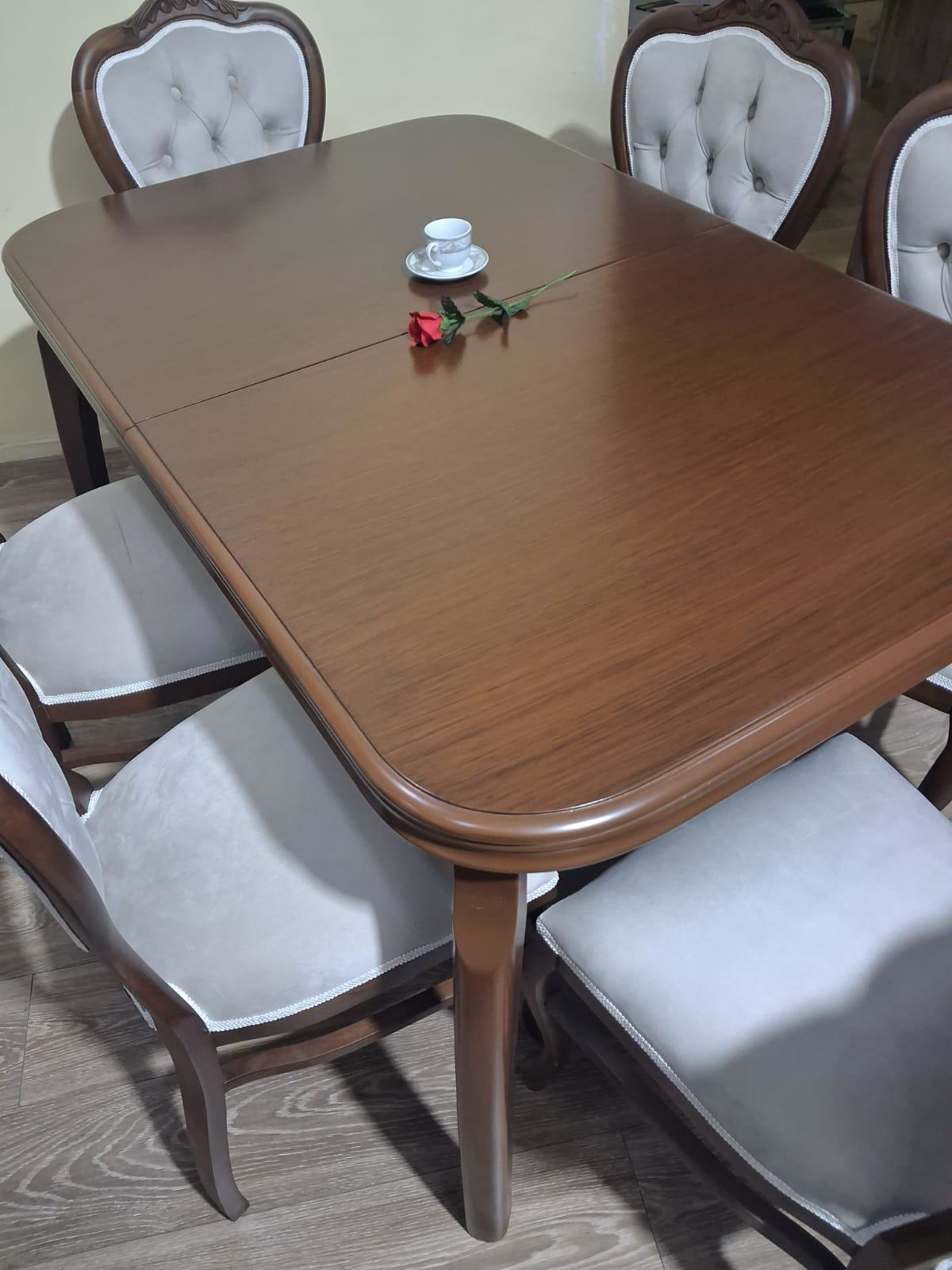 Masa Sandalye 90646 Muz Model Retro Kayın Muz Açılır Parlak Ceviz